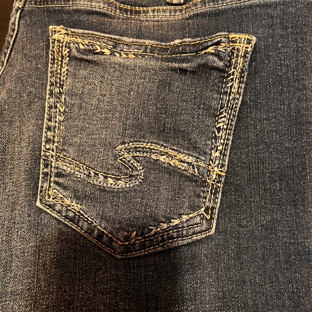 Silver Jeans Women's Dark Blue Denim